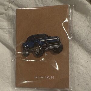 Rivian Blue Truck Pin